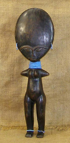 Tribal African Dolls from the Ashanti