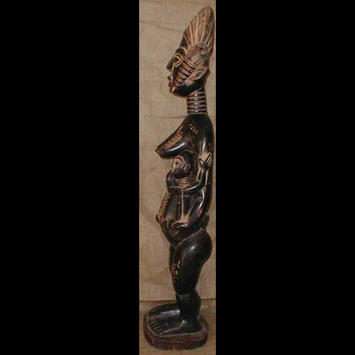 Ashanti Statue Statue Left Angle