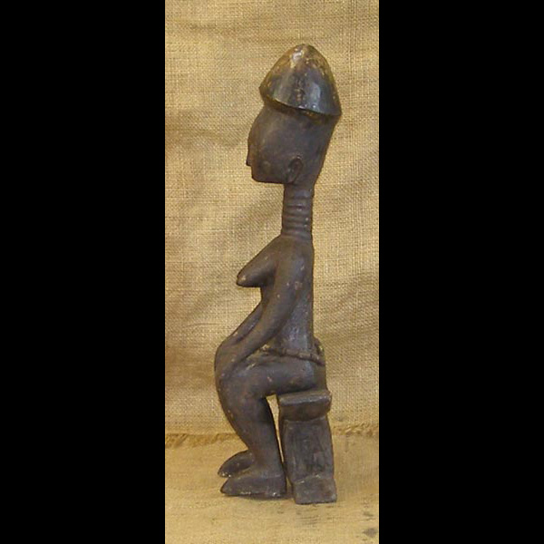 African Ashanti Statuette and African Sculptures