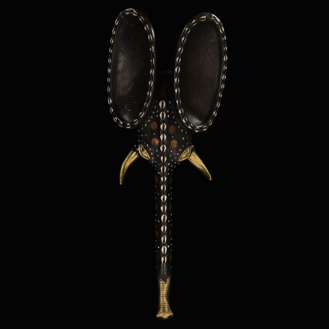 African Babanki elephant mask 16