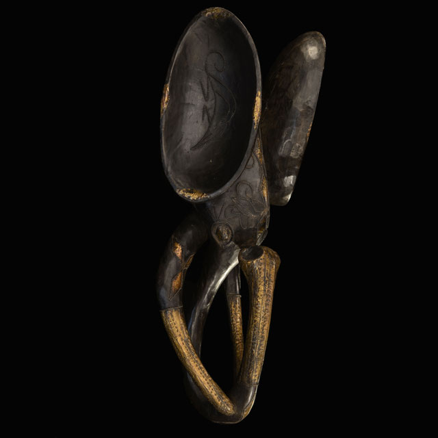 African Babanki Elephant Mask 21 Right Angle