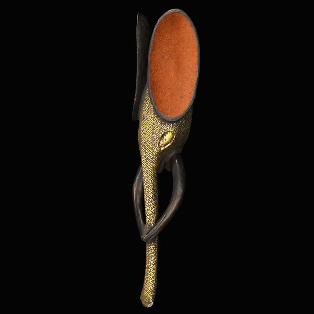 African Babanki Elephant Mask 22 Left Angle
