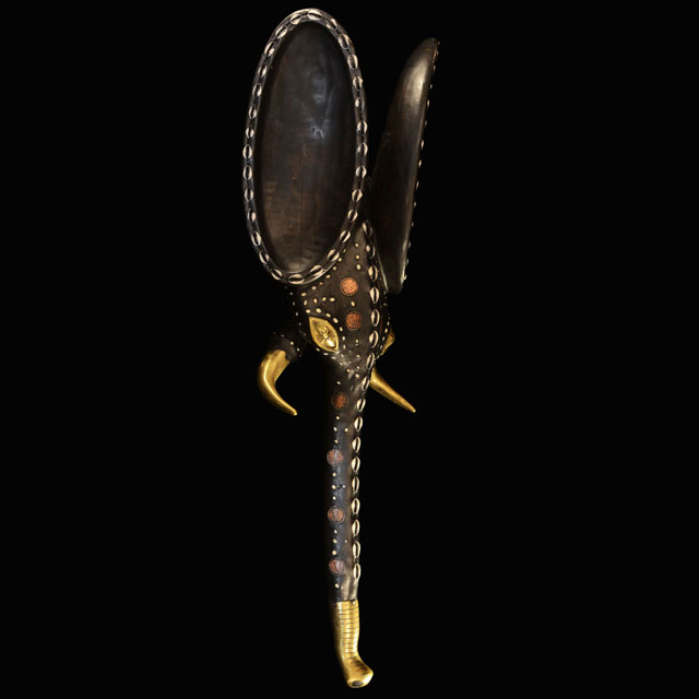 African Babanki Elephant Mask 10