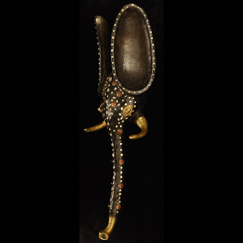 Babanki Elephant Mask 7 Left Angle