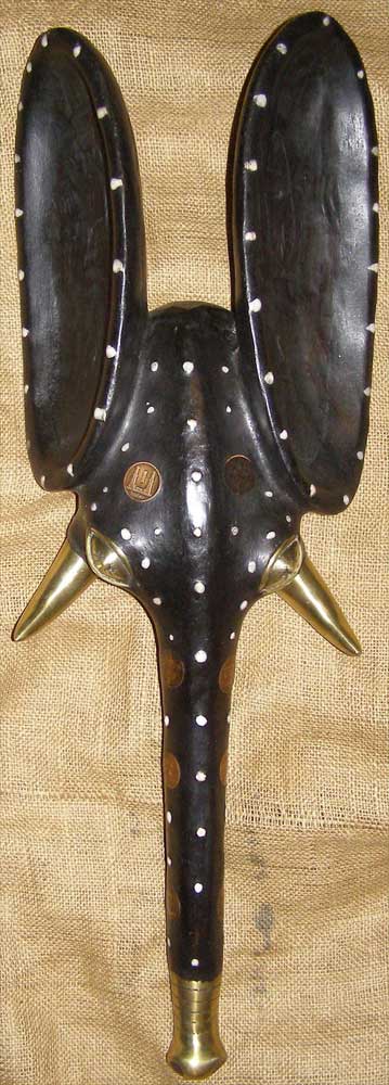 African Babanki Mask and African Sculptures