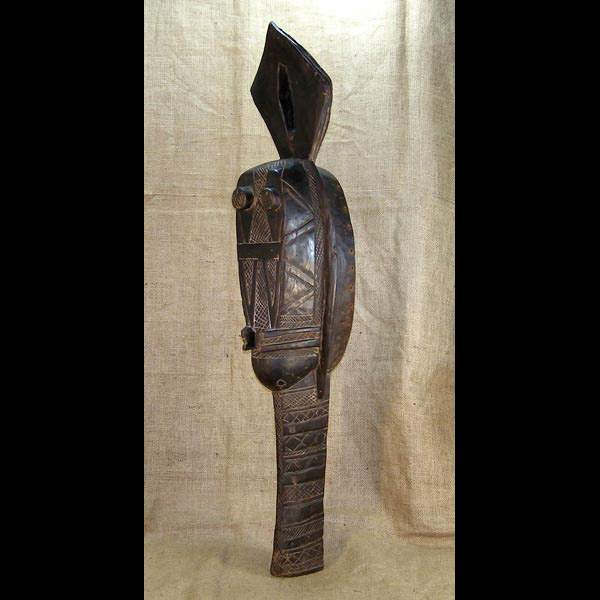 African Baga Mask 15 Left Angle