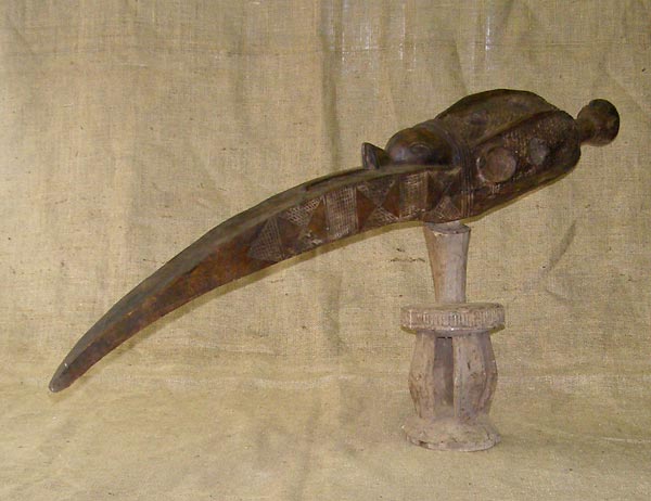 African Baga Mask 1 Left Angle
