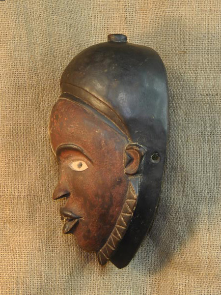 African Bakongo Mask 13 left side