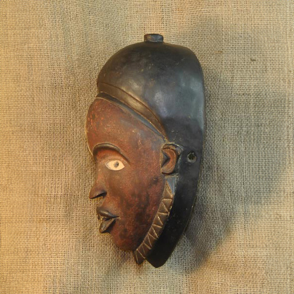 African Bakongo Mask 13 left side