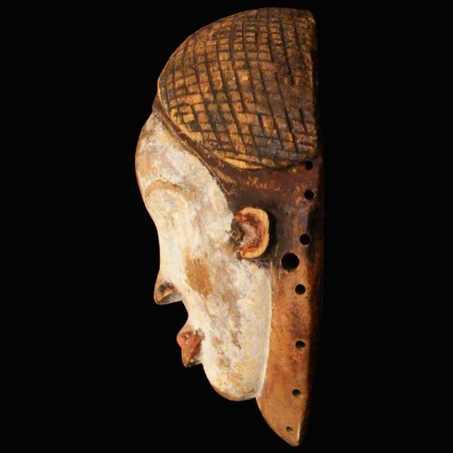 African Bakongo Mask 9 Left Side
