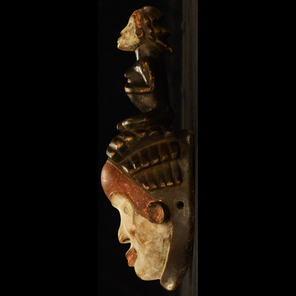 African Bakongo Mask 16 left side