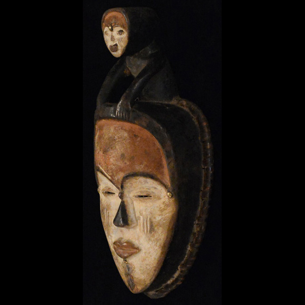 African Bakongo Mask 18 Left Angle