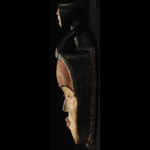 African Bakongo Mask 18 left side