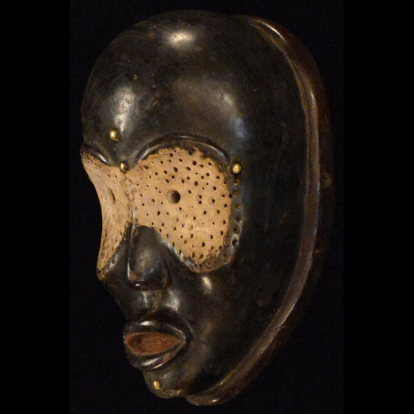 African Bakongo Mask 19 Left Angle