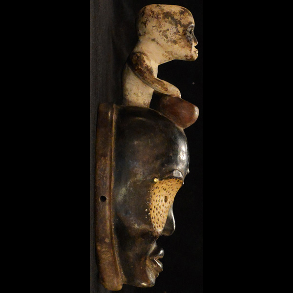 African Bakongo Mask 20 Right Side