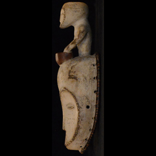 African Bakongo Mask 22 left side