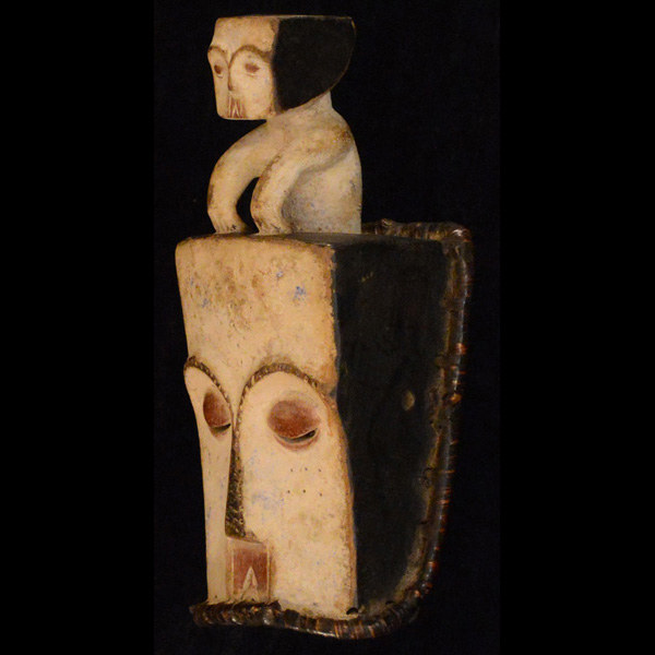 African Bakongo Mask 23 Left Angle