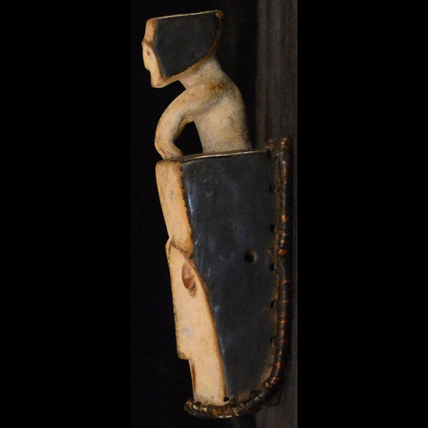 African Bakongo Mask 23 left side