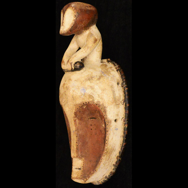 African Bakongo Mask 24 Left Angle