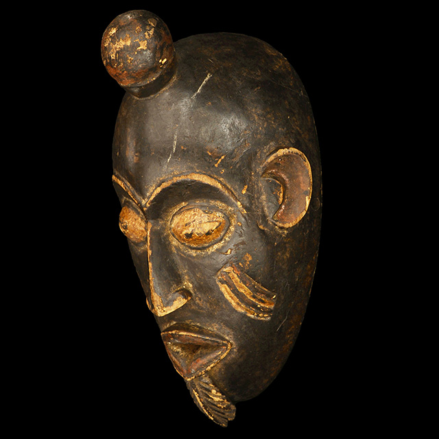 African Bakongo Mask 28 Left Angle