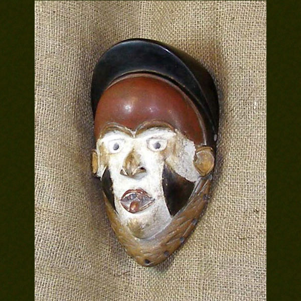 African Bakongo Mask 10 Left Angle
