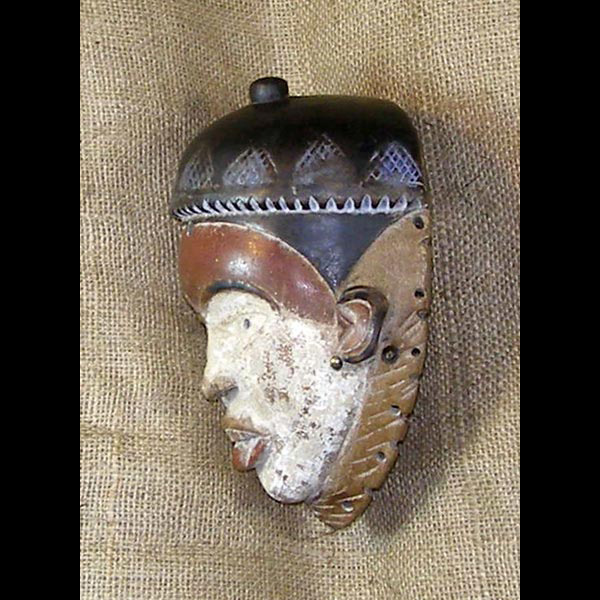 African Bakongo Mask 11 left side