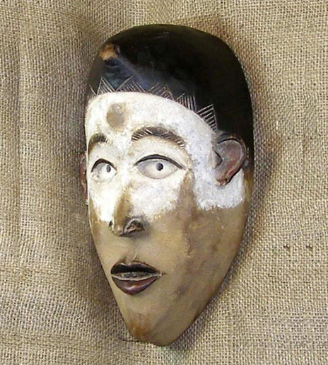 African Bakongo Mask 12 Left Angle