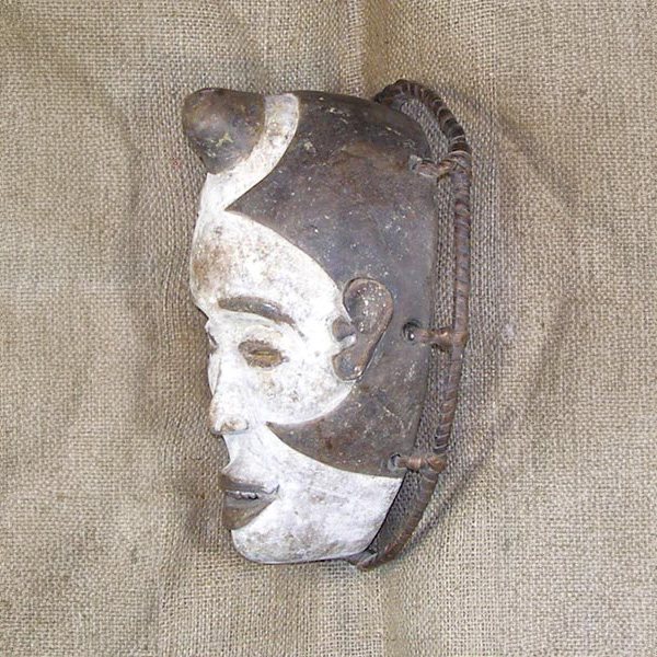 African Bakongo Mask 8 left side