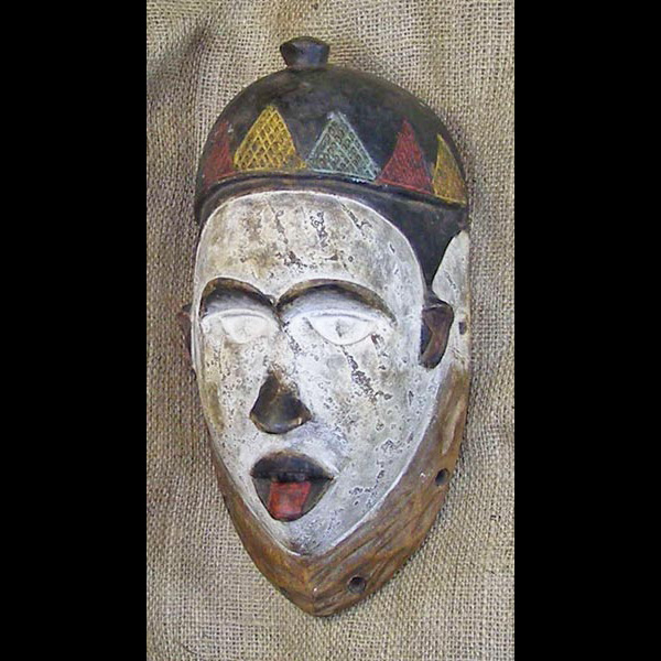 African Bakongo Mask 2 Left Angle