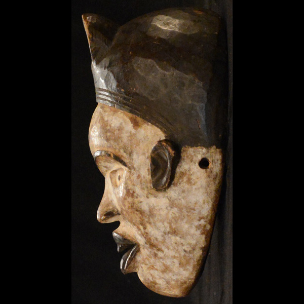 African Bakongo Mask 3 Left Side