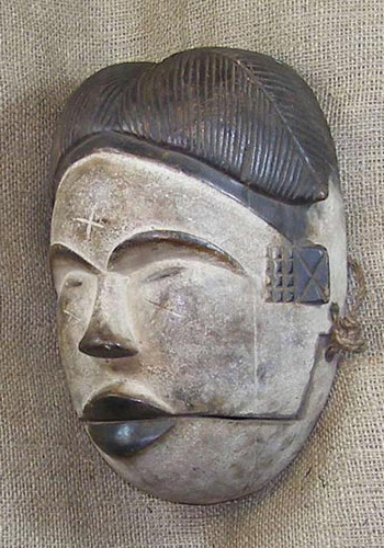 African Bakongo Mask 5 Left Angle