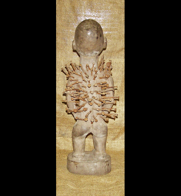 African Bakongo Nail Fetish 1 