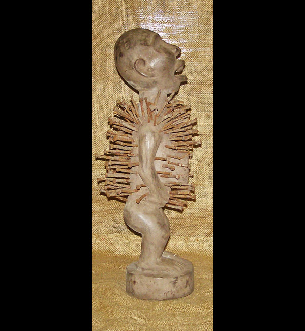 African Bakongo Nail Fetish 1 Right Side