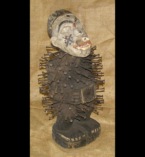 African Bakongo Nail Fetish 3 