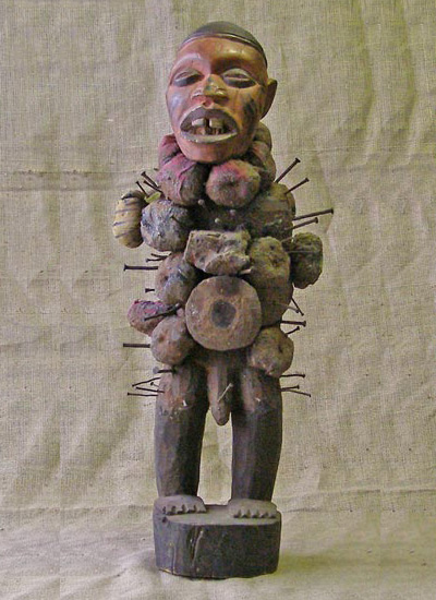 African Bakongo Nail Fetish 4