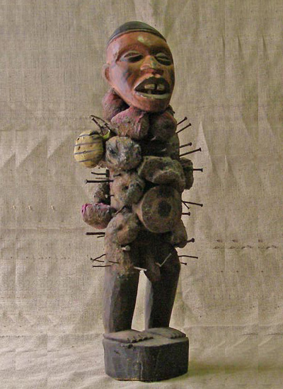 African Bakongo Nail Fetish 4