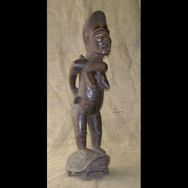 African Bakongo Statuette 1 Right Angle