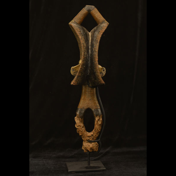 Bakota Reliquary Guardian on Stand 14 left side