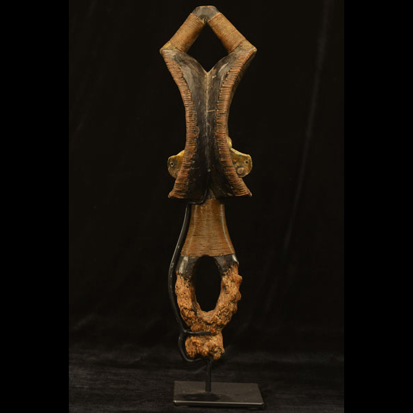 Bakota Reliquary Guardian on Stand 14 Right Side