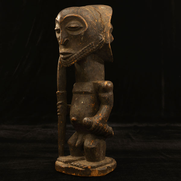 Baluba Statuette 1 Left Angle