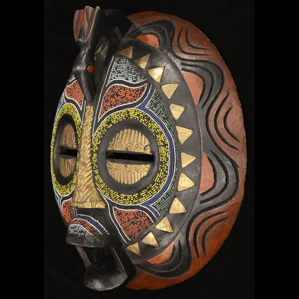 Baluba Mask 55 Left Angle