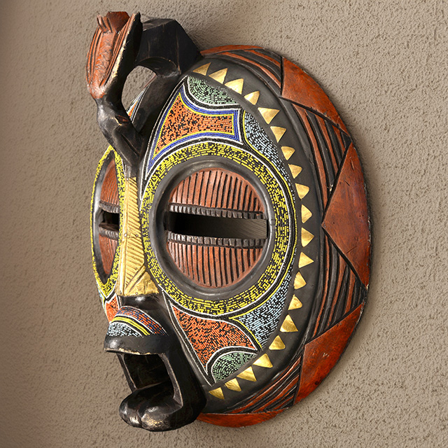 Baluba Mask 56 Left Angle