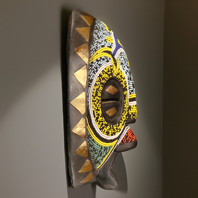 African Baluba mask 58 Right Side