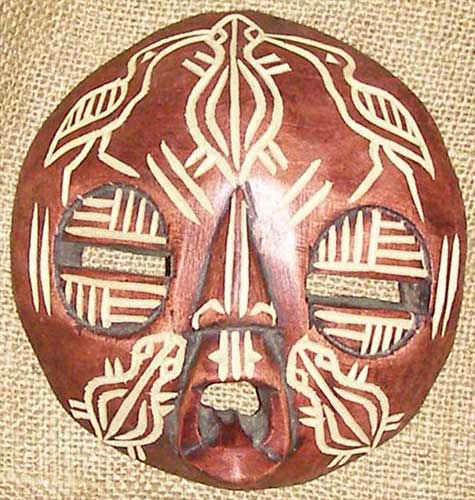 Baluba Mask 12 front