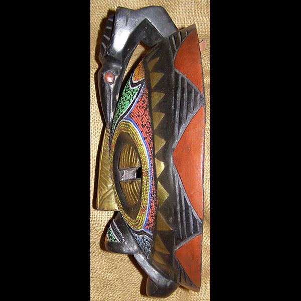 Baluba Mask 13 Left Angle