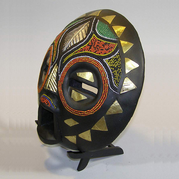 Baluba Mask 34 Left Angle