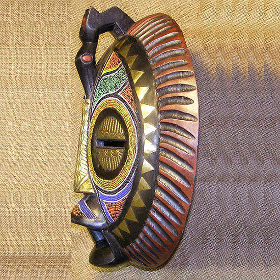 Baluba Mask 40 Left Angle