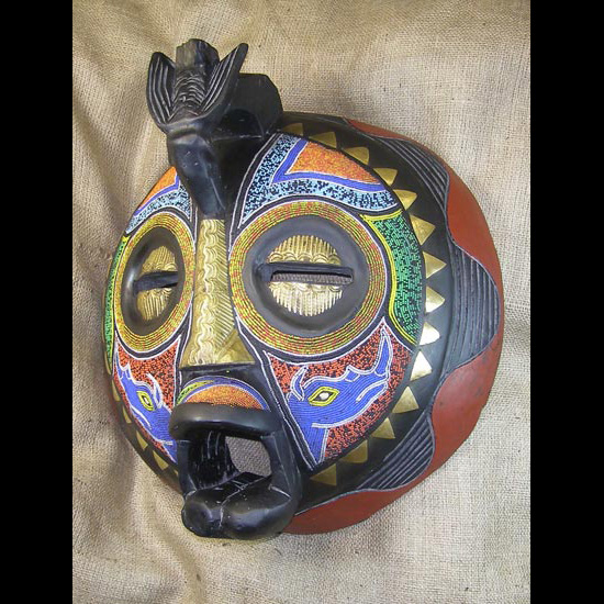Baluba Mask 45 Left Angle