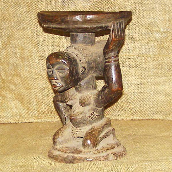 Baluba Stool 1 Left Angle