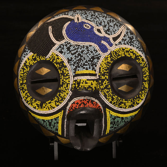 African Baluba mask gift set
